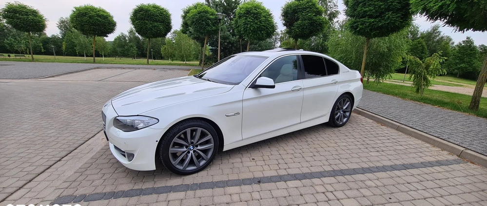BMW Seria 5 cena 74900 przebieg: 192000, rok produkcji 2012 z Gołdap małe 781